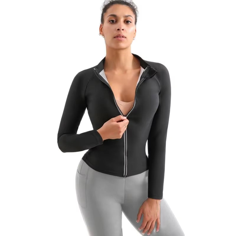 SweatSculpt™ Sauna Suit for Women – Weight Loss & Fitness Sweat Suit